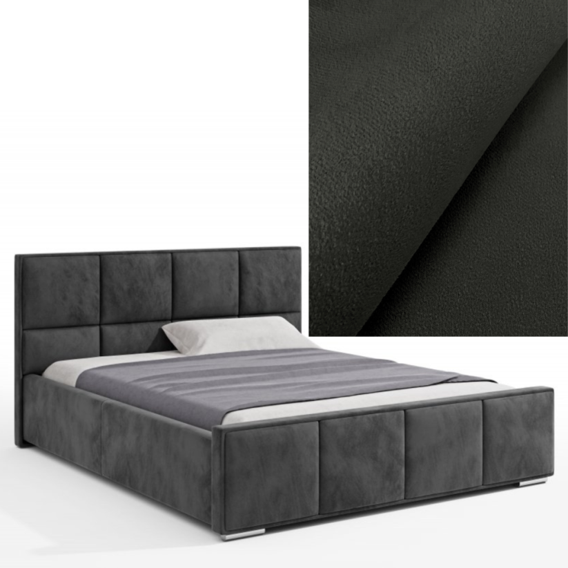 Čalouněná postel BELLA 120x200 výběr z barev - Výběr potahové látky (MD): MANILA_18
