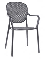 Jedálenská stolička TENOR čierna