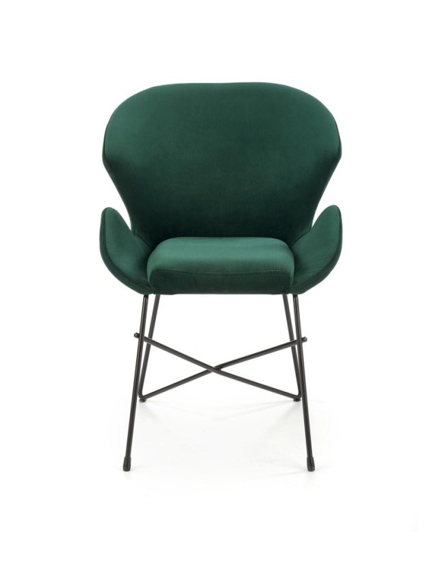 Jídelní židle K458 tmavě zelená