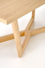 Rozkladací jedálenský stôl MASSIVE 3 160(250)x90 dub prírodný
