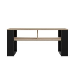 Konferenčný stolík Sava 2 dub sonoma/čierna