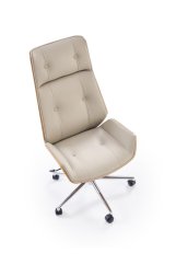 Kancelárska stolička WEBSTER orech/béžová