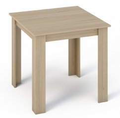 Jedálenský stôl MANGA 80x80 sonoma
