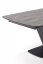 Rozkládací jídelní stůl VINSTON 180(230)x95 tmavě šedý/černý