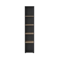 Knihovna Sigal 590 šedá/jackson hickory