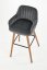 Barová židle H93 šedá