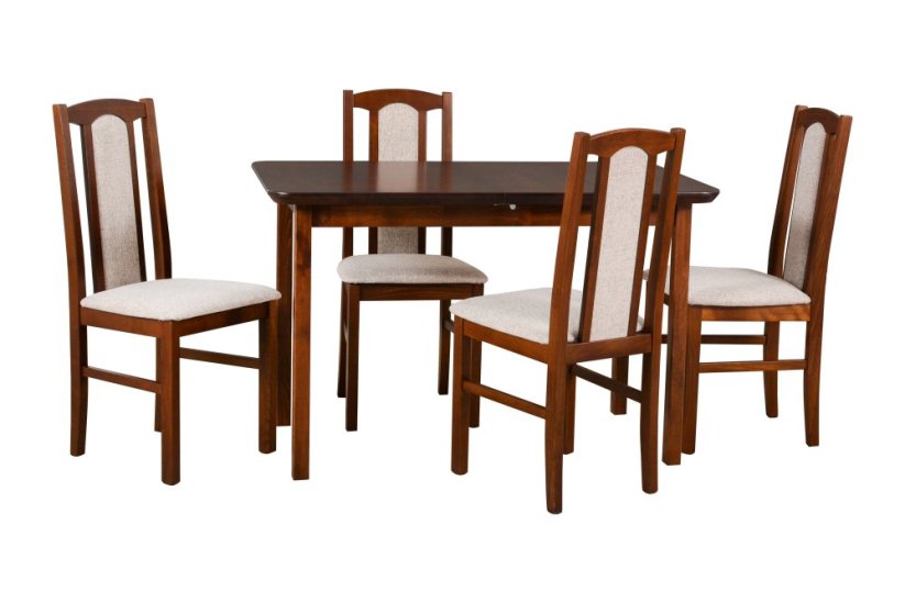 Jedálenský set 4+1 MAX 4 orech/BOS 7 orech 11B Neve 13