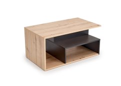 Konferenčný stolík IVA dub artisan/čierna - výpredaj skladu