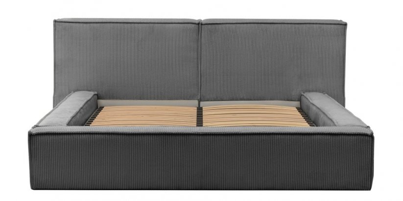 Čalouněná postel MAREK 160x200 šedá