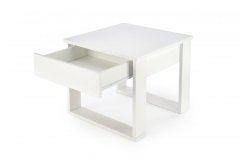Konferenční stolek NEA čtverec bílý