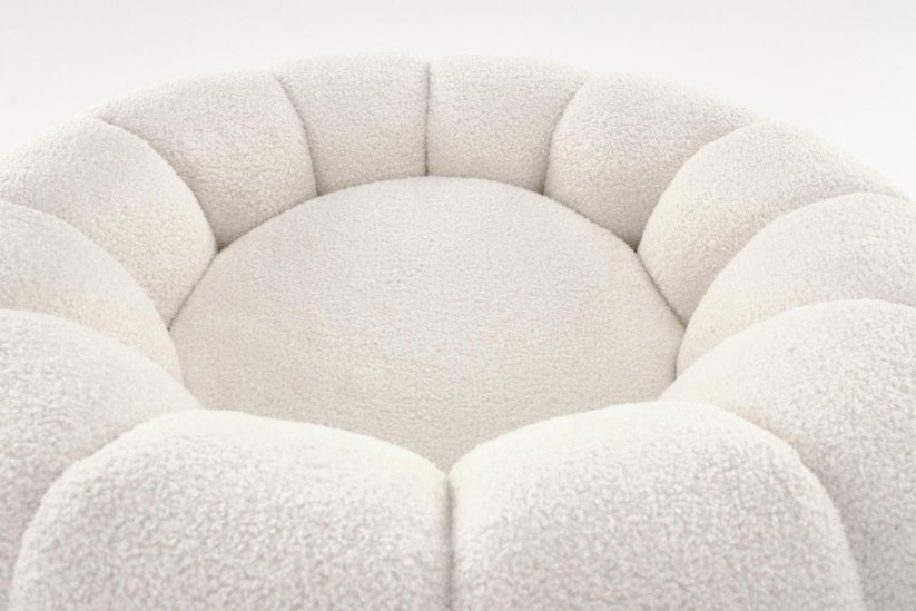 Odpočinkové křeslo GASPAR krémové