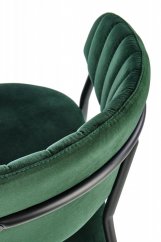 Jedálenská stolička / kreslo K426 tmavo zelená