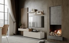 Obývacia zostava CAMINO dub artisan/kašmír