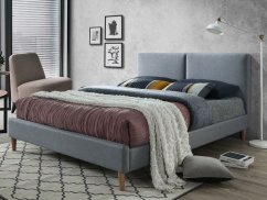 Čalúnená posteľ ACOMA sivá 160x200