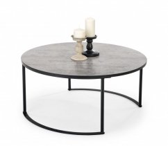 Konferenční stolek MACAO šedý/černý