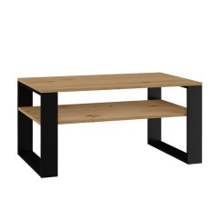 Konferenčný stolík Sava 1 dub artisan/čierna