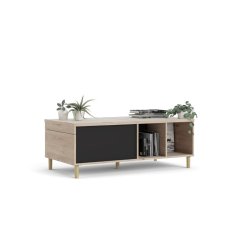 Konferenčný stolík Ruby hickory/čierna