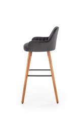 Barová stolička H93 sivá