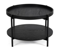 Konferenční stolek BIVIO černý