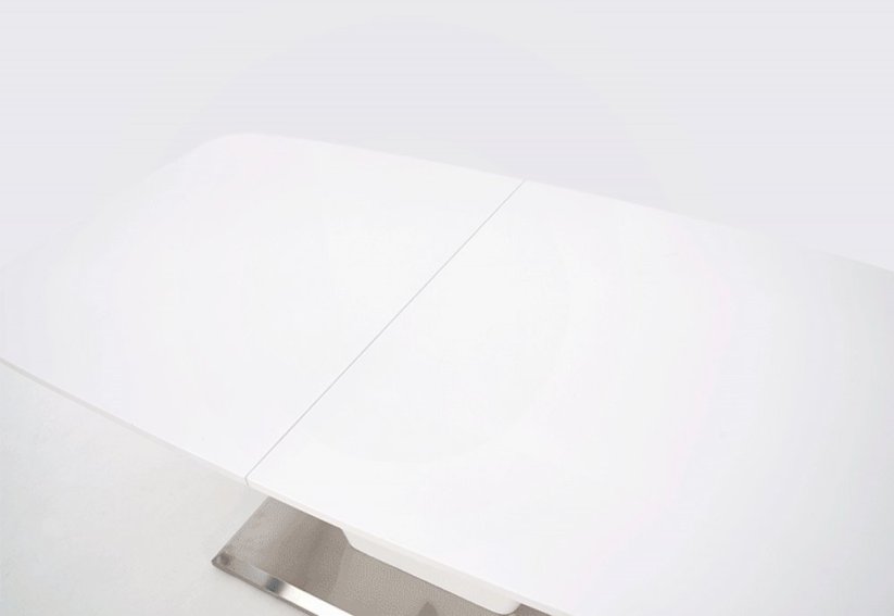 Rozkládací jídelní stůl MISTRAL 160(220)x90 bílý