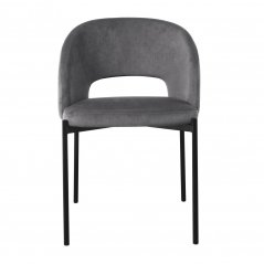 Jídelní židle / křeslo K455 šedá