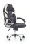 Kancelářská židle BARTON černá/bílá