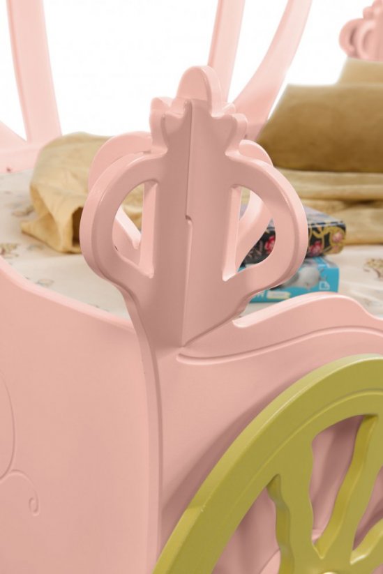 Dětská postel PRINCESS růžová