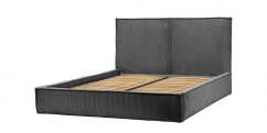 Čalúnená posteľ KORDULA 160x200 sivá