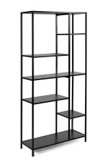 Regálová knihovna ARCANA 401080 černá