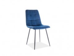 Jídelní židle MILA VELVET modrá BLUVEL 86