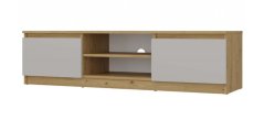 TV stolek Malvína 140 dub artisan/kašmír