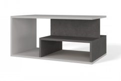 Konferenční stolek Pablo beton/bílá