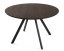 Okrúhly jedálenský stôl GYRUS 120 hnedá