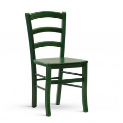 Jedálenská stolička PAYSANE zelená