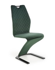 Jedálenská stolička K442 tmavo zelená