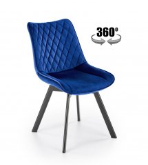 Jedálenská stolička K520 námornícka modrá