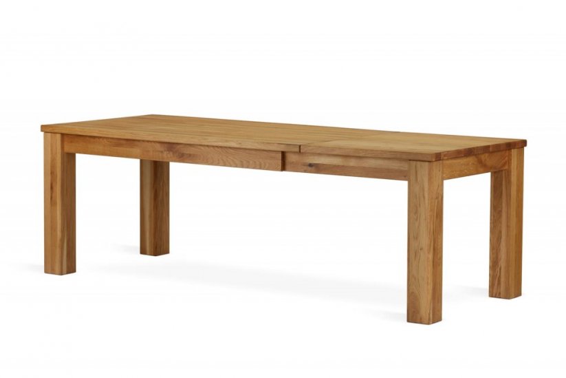 Rozkladací jedálenský stôl ANTON prírodný dub 200(270)x100