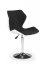 Barová stolička MATRIX 2 biela/čierna