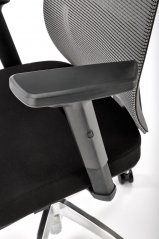 Kancelárska stolička ADMIRAL sivá/čierna