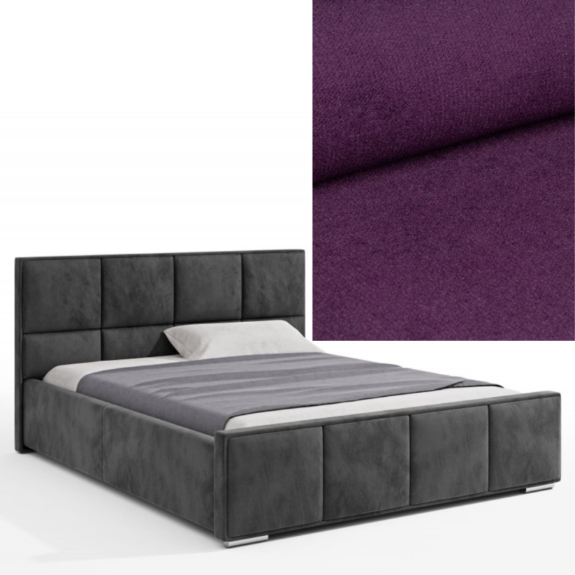 Čalúnená posteľ BELLA 120x200 výber z farieb - Výber poťahovej látky (MD): KRONOS_03