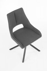 Jídelní židle K409 tmavě šedá