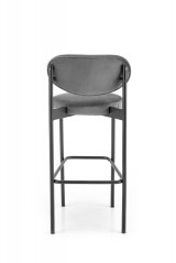 Barová stolička H108 sivá