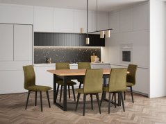Rozkládací jídelní stůl IKON 3 L výběr z barev 160(240)x92