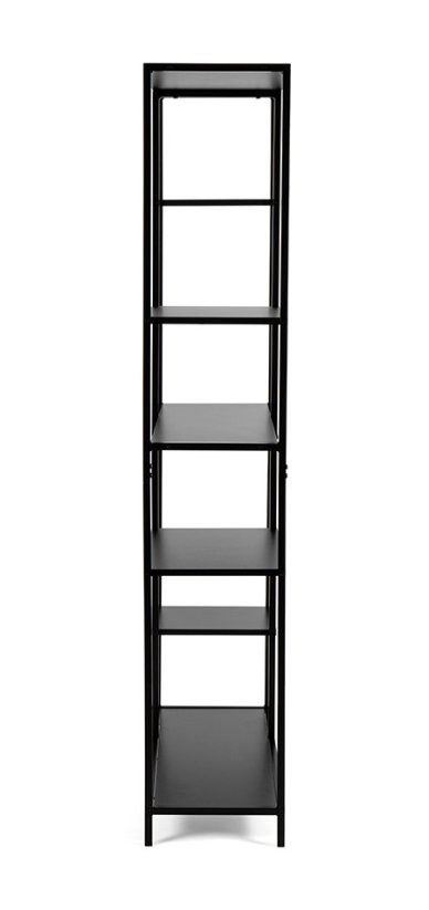 Regálová knihovna ARCANA 401080 černá