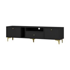 TV stolík Tomila 313/1 čierny grafit
