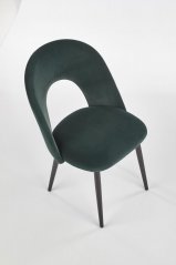 Jedálenská stolička K384 tmavo zelená