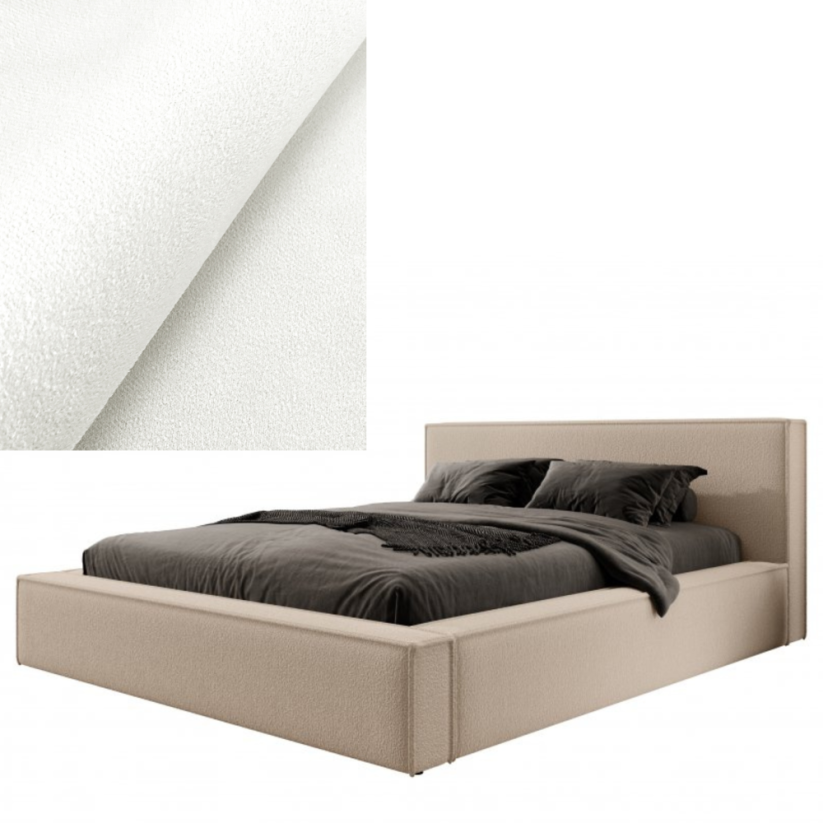 Čalouněná postel ASTURIA 160x200 výběr z barev - Výběr potahové látky (MD): MANILA_00