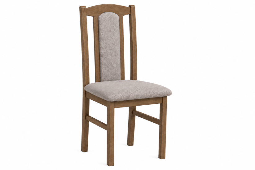 Jedálenská stolička BOS 7 svetlý orech / výber z látok