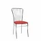 Jedálenská stolička IRINA chróm - výber z farieb