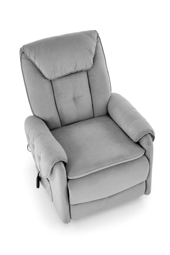 Relaxační křeslo HORTON šedé